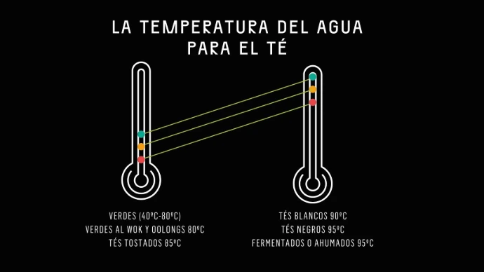 temperatura perfecta para hacer té